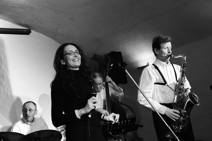 Graziano Gerussi, Sandra Geiger, Walter Fehr, Richard Lipiec (v.l.)