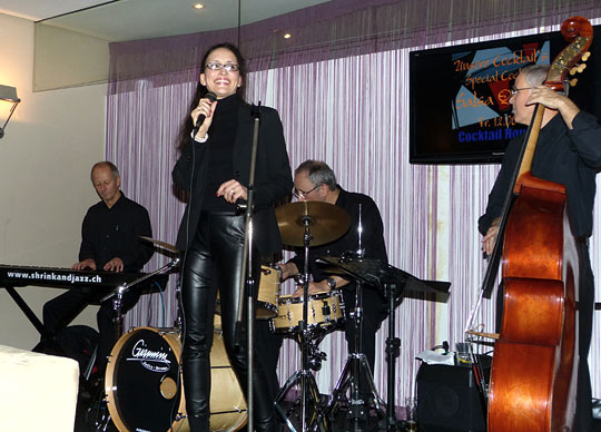 Shrink&Jazz in der Villa Sunneschy. Foto: Frank Bürklin